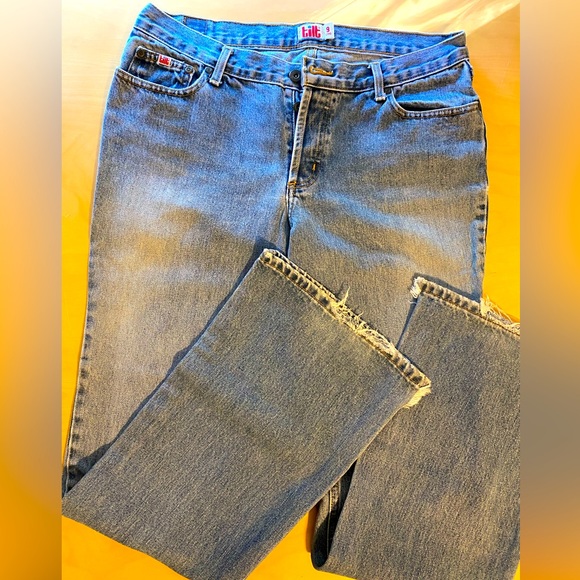 Tilt jeans, size 9 long, button up - Picture 1 of 6